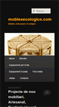 Mobile Screenshot of moblesecologics.com
